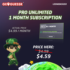 ✅GeoGuessr Subscription to YOUR ACCOUNT | Pro Unlimited