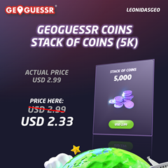 ✅ GeoGuessr Coins Shop to YOUR ACCOUNT ⭐⭐⭐