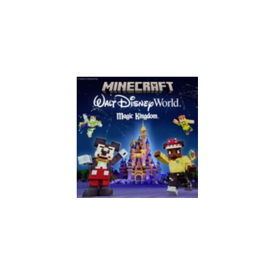 ☑️⭐Minecraft Walt Disney World Magic Kingdom XBOX⭐☑️.