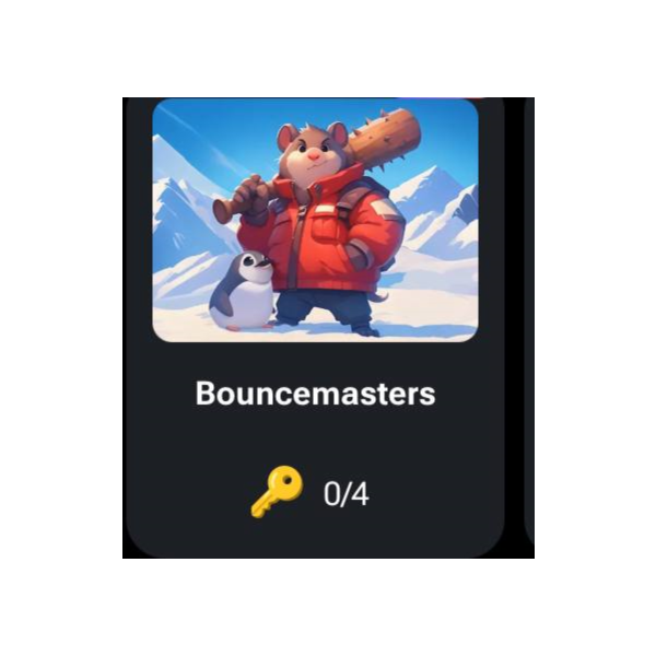 Bouncemasters | КОДЫ НА КЛЮЧИ ДЛЯ HAMSTER KOMBAT