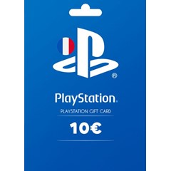 PlayStation Network Card 10 EUR (FR) PSN Key FRANCE