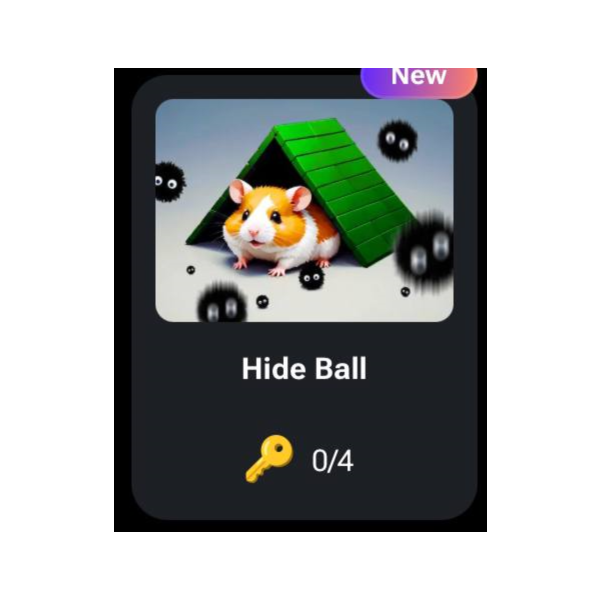 Hide Ball | КОДЫ НА КЛЮЧИ ДЛЯ HAMSTER KOMBAT