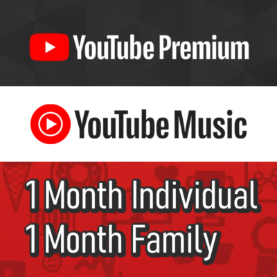 ⭐YouTube Premium Music Семейная Индивидуальная подписка