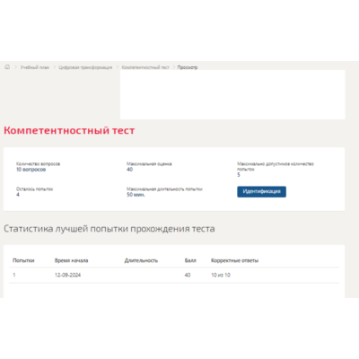 Цифровая трансформация.Компетентностный тест Синергия