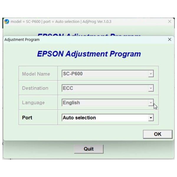 EPSON Adjustment Program SC-P600 (ECC)