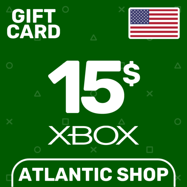 ⭐ Карта Пополнения Xbox 15$ (USD) США