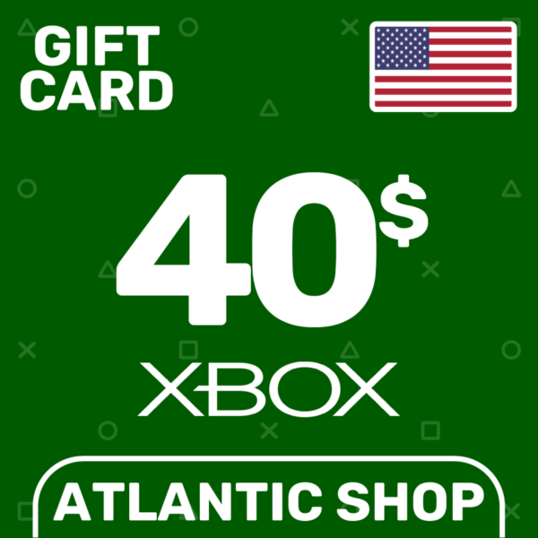 ⭐ Карта Пополнения Xbox 40$ (USD) США