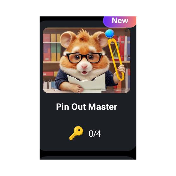Pin Out Master | КОДЫ НА КЛЮЧИ ДЛЯ HAMSTER KOMBAT