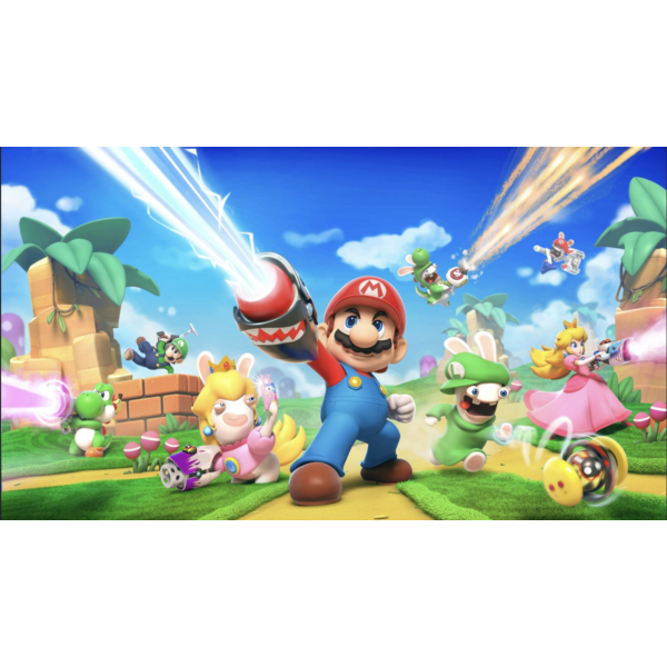 mario rabbids kingdom battle Nintendo Switch +2games