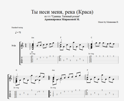 Ты неси меня река (Краса) - Любэ