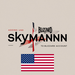 🟥BLIZZARD🟥 💵ПОПОЛНЕНИЕ АККАУНТА💵 США (USD)