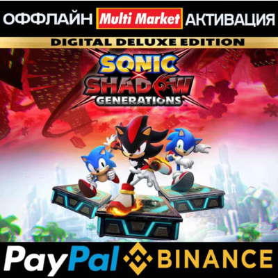 SONIC X SHADOW GENERATIONS DIGITAL DELUXE EDITION STEAM 🅿️𝗣𝐀𝐘𝗣𝐀𝐋