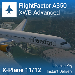 🛫 Ключ FlightFactor A350 XWB Advanced | X-Plane 12/11