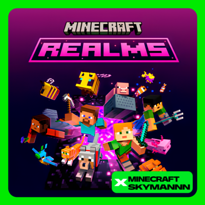 MINECRAFT REALMS+ PLUS | MARKETPLACE PASS БЫСТРО