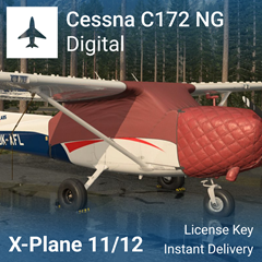 ✈️ Лицензионный ключ C172 NG DIGITAL для X-Plane 12/11