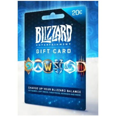 🔴КЭШБЕК 3%🔴Blizzard Gift Card 20-50 ЕВРО🔴