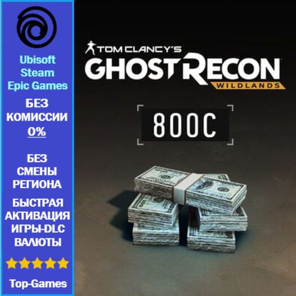 Ghost Recon Wildlands — 800 GR CREDITS — PC (Ubisoft/Steam/Epic Games)