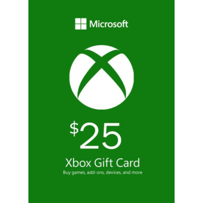 Xbox Gift Card $25 USA - без комиссии