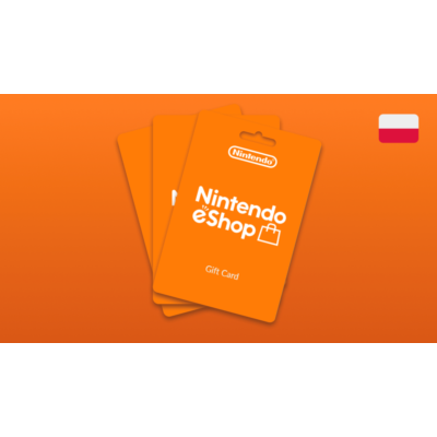🟡Nintendo eShop КАРТА ОПЛАТЫ🟡70-1000 PLN 🇵🇱ПОЛЬША