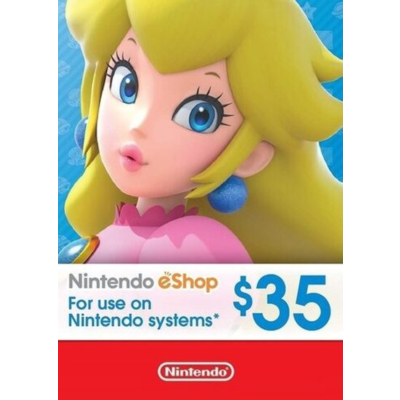 🎁 КАРТА ОПЛАТЫ NINTENDO ESHOP — 35 USD [USA]