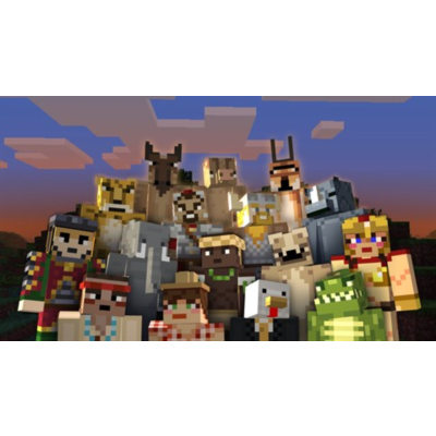 Набор скинов Битвы и звери Minecraft✅PS4✅PSN