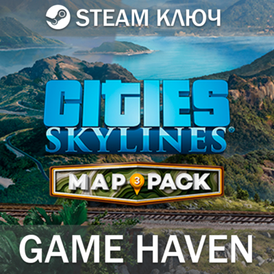 Cities: Skylines - Map Pack 3 🔑 Steam 0% РФ+СНГ+Турция