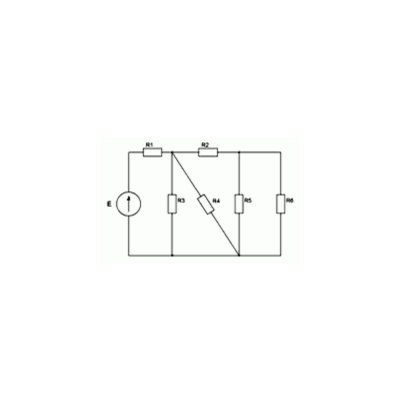 Задача 011006-0101-0002 v (решение от ElektroHelp). Расчет цепи постоянного тока.