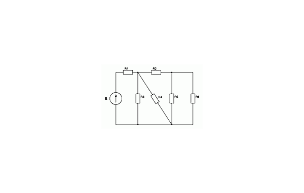 Задача 011006-0101-0002 v (решение от ElektroHelp). Расчет цепи постоянного тока.
