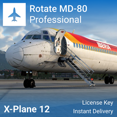 ✈️ Rotate MD-80 (X-Plane 12) | Лицензия + БОНУС 🌍