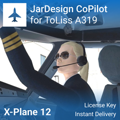 ✈️ JARDesign CoPilot для ToLiss A319 | Лицензия + БОНУС