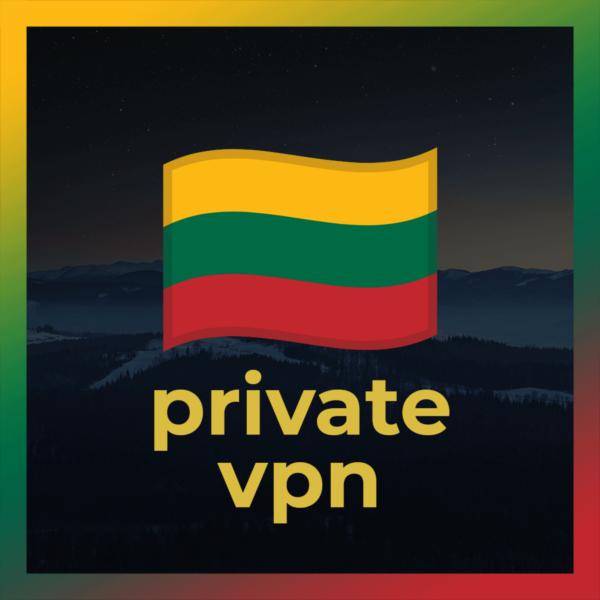 Личный ВПН Литва До 6 мес WIREGUARD OpenVPN