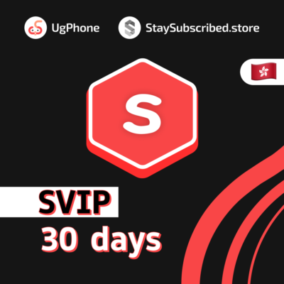 UgPhone SVIP 30 дней | Гонконг