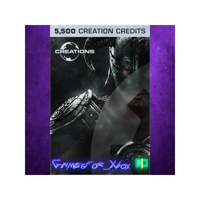 ☀️The Elder Scrolls V Skyrim Special Edition - 5500 Creation Credits XBOX DLC