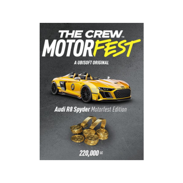 CREW MOTORFEST AUDI R8 SPYDER WELCOME PACK STEAM GIFT