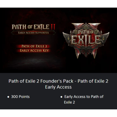 💥Path of Exile 2 Founder´s Pack / Early  🔵 PS5 🔴ТR🔴