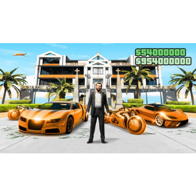 GTA 5 Кастомный аккаунт 2.8+ миллиард $ 6000 LVL +Почта