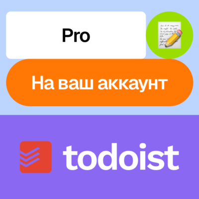 📋 Todoist Pro | Месяц, год | Без входа