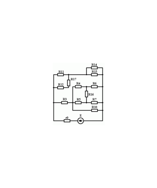 Задача 011013-0113-0001 (решение от ElektroHelp). Расчет цепи постоянного тока.