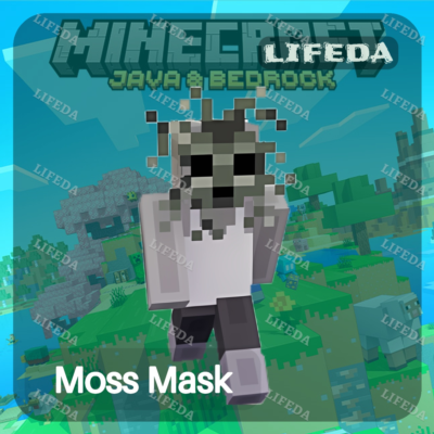 МАЙНКРАФТ ⛏️【Moss Mask】🏗️СКИН • ТВИЧ ДРОПЫ / ДРОПСЫ • JAVA & BEDROCK•GLOBAL