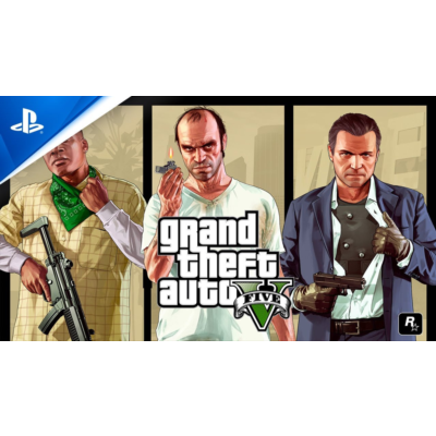 Grand Theft Auto V: Premium Edition USA PS4/PS5✅Активация🔥