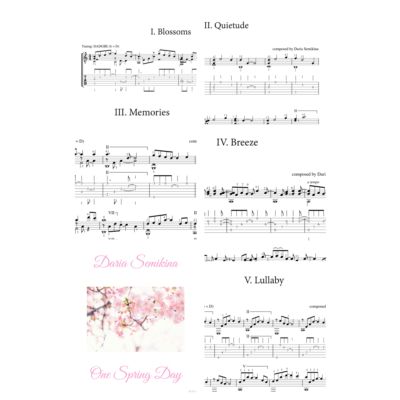 One Spring Day (Suite) - Transcription Set (5 pieces)