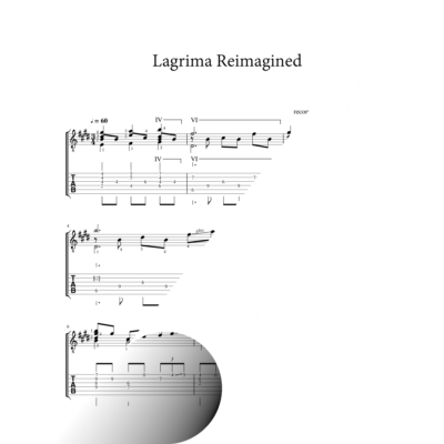 Lagrima Reimagined
