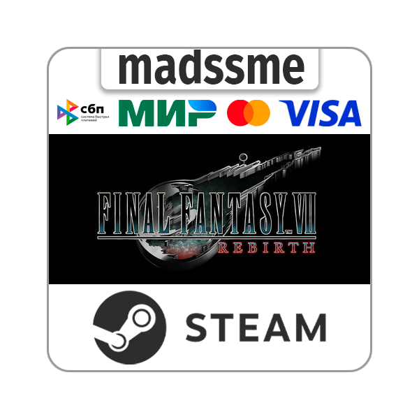 FINAL FANTASY VII REBIRTH * KZ/СНГ/TR/AR * STEAM АВТОДОСТАВКА