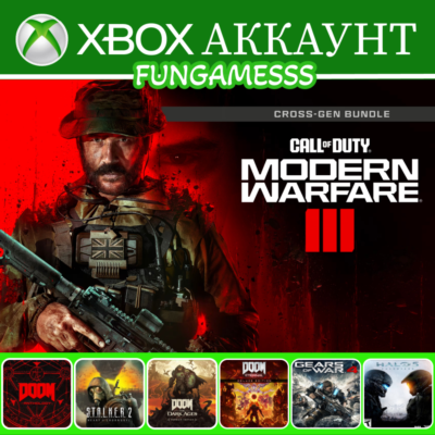 COD: Modern Warfare 3+ DOOM: The Dark Ages XBOX АККАУНТ