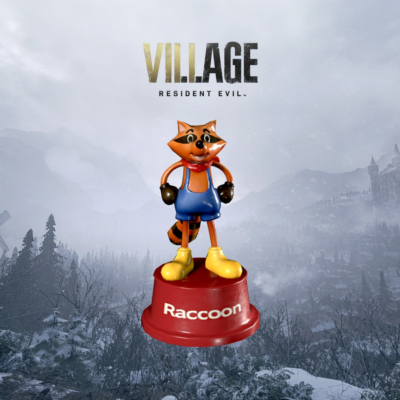 Resident Evil Village Украшение мистера Енота PS4 PS5