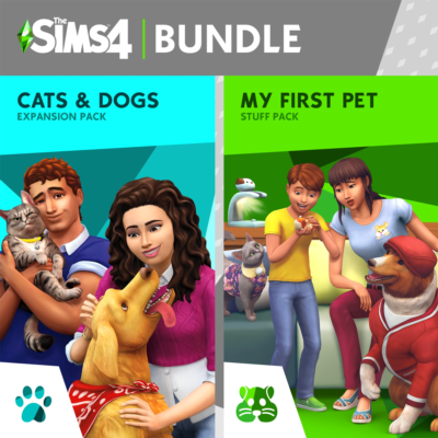 The Sims™ 4 Кошки и собаки Плюс Мой первый питомец PS4