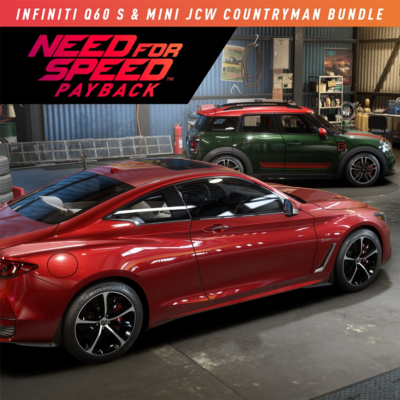 NFS Payback: MINI JCW Countryman и INFINITI Q60 S PS4