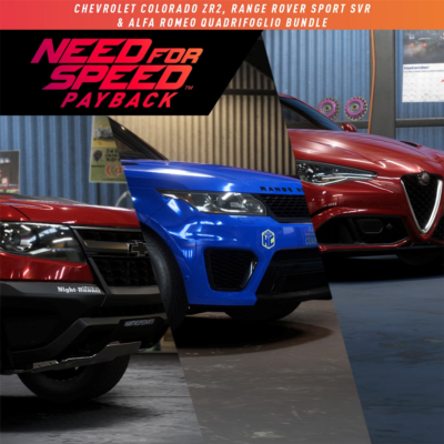 Набор с Chevrolet, Range Rover и Alfa Romeo PS4 ПСН