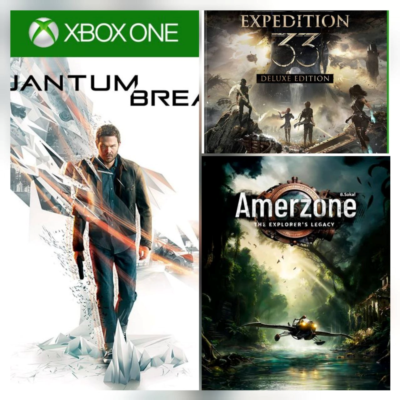 Quantum Break + Amerzone + Expedition 33 Xbox Аккаунт Аренда