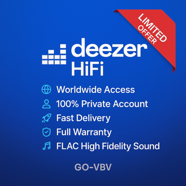 🎧 Deezer HiFi 🇺🇸 – 1 мес | Индивидуально / Семейно